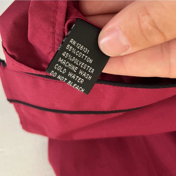 Patron Cito Maroon Floral & Horseshoe Embroidered Western Snap Button Shirt - Picture 6 of 11